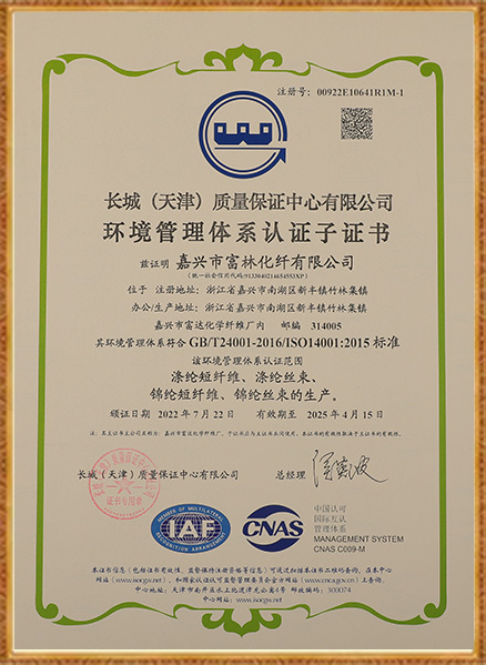 Jiaxing Fuda Chemical Fiber Factory