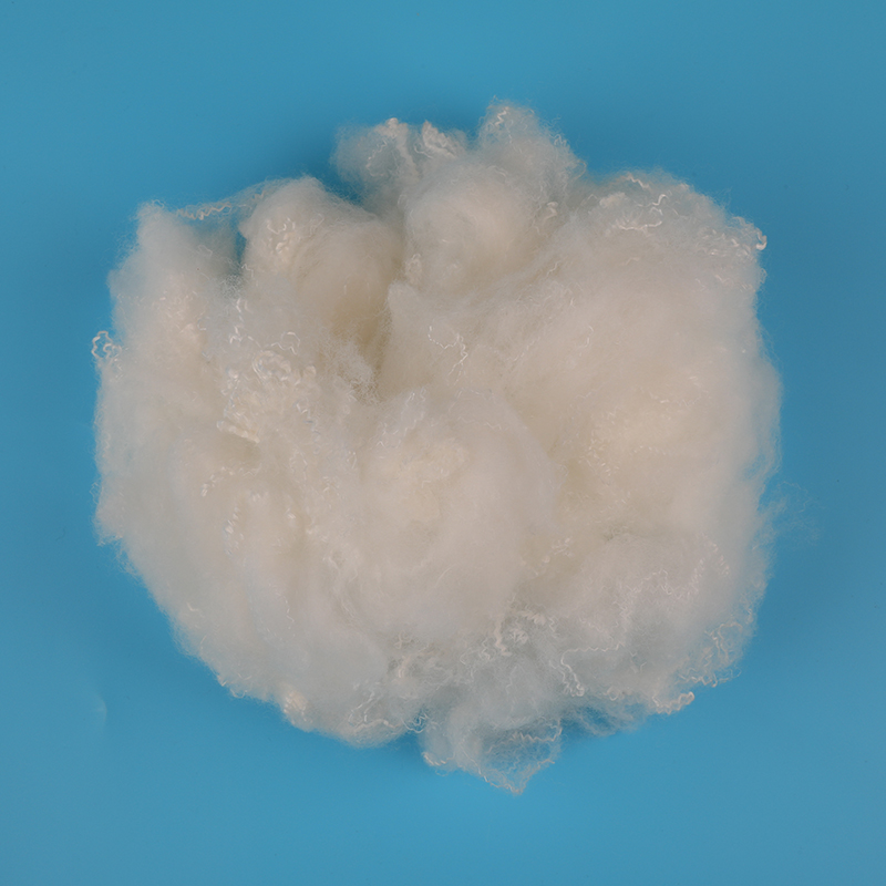 Super Raw Vit Ull Spinning Polyester Stapel Fiber 3D×102mm